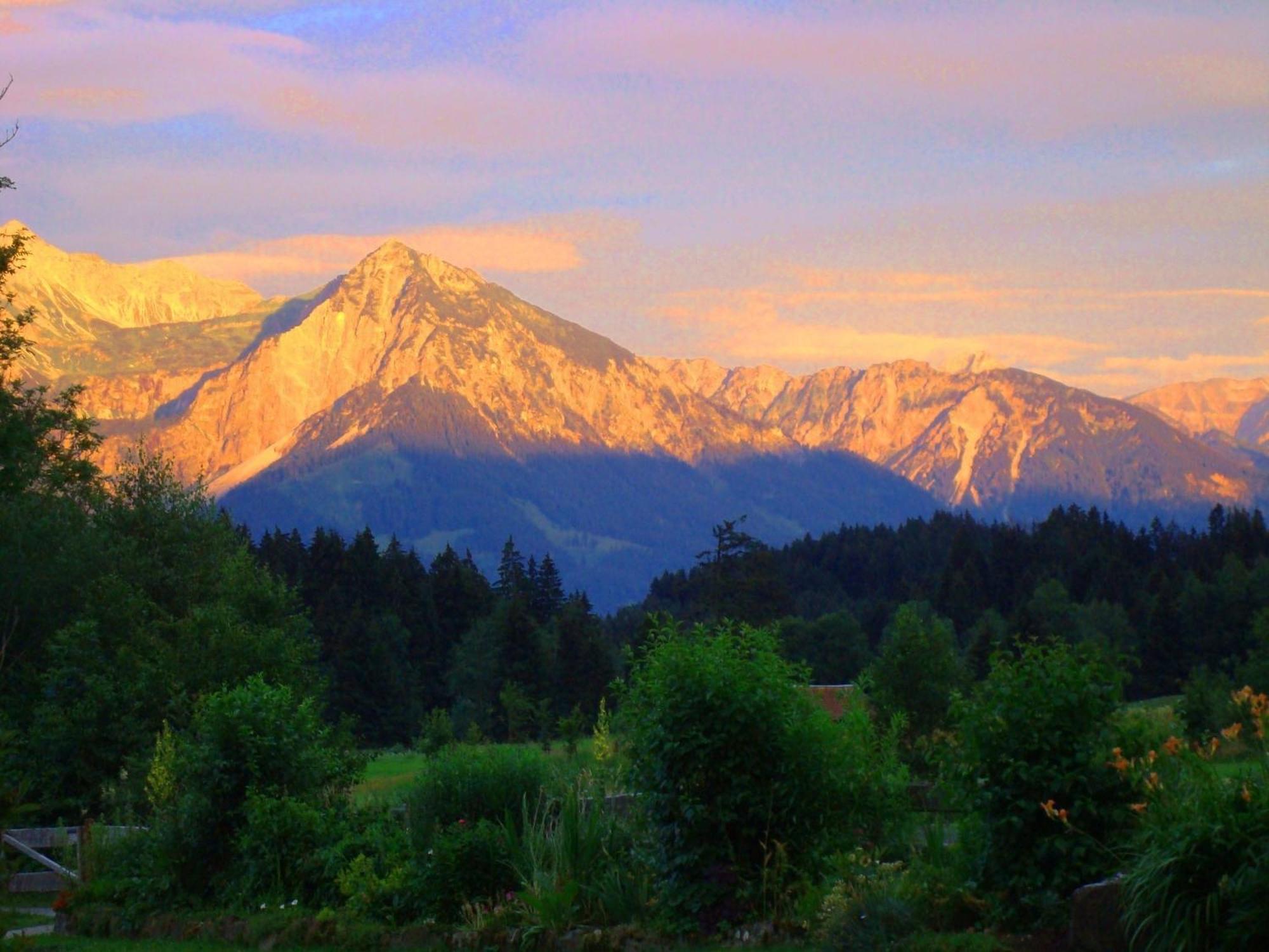 Apartament Nebelhorn Ofterschwang Zewnętrze zdjęcie